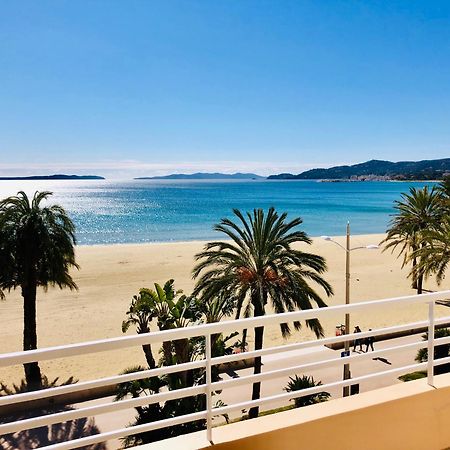 לה לבאנדו Appartement T3 Lumineux Traversant Totalement Neuf En Face De La Plage Front De Mer Vue Sur Les Iles Vue Mer Panoramique Assuree Residence De La Plage Centre Ville Du Lavandou 3Eme Etage Avec Ascenseur Appartement T3 מראה חיצוני תמונה