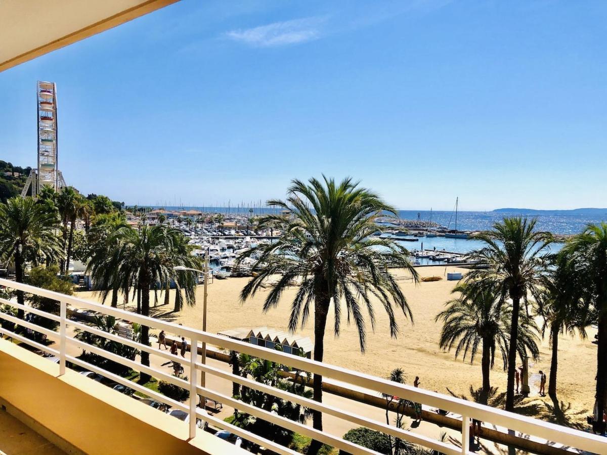 לה לבאנדו Appartement T3 Lumineux Traversant Totalement Neuf En Face De La Plage Front De Mer Vue Sur Les Iles Vue Mer Panoramique Assuree Residence De La Plage Centre Ville Du Lavandou 3Eme Etage Avec Ascenseur Appartement T3 מראה חיצוני תמונה